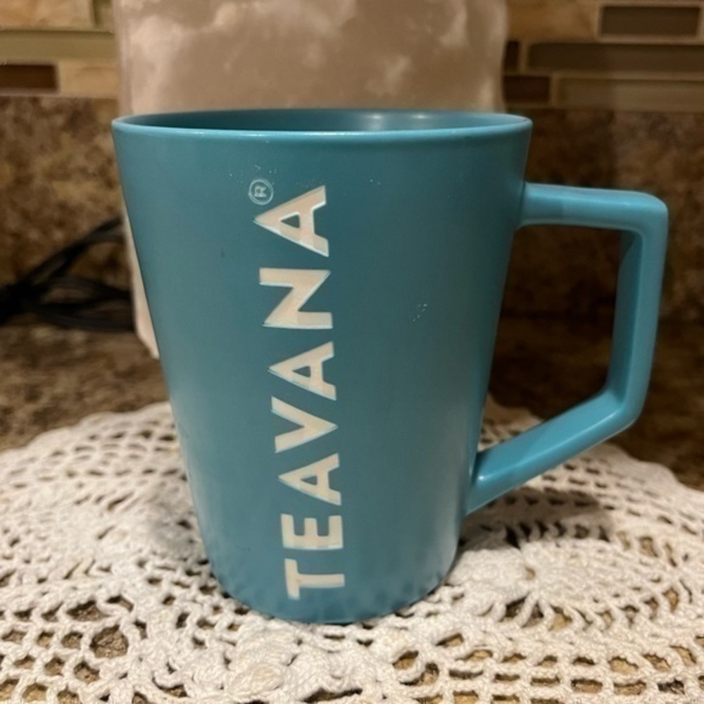 2016 Teavana Blue Porcelain Mug 12 oz.